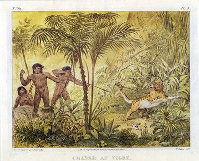 アーティストヨハンモリッツルヘンダスの絵画。元のタイトル 作： Johann Moritz Rugendas